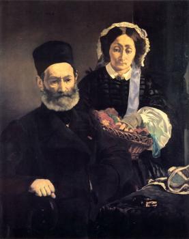 Edouard Manet : M. and Mme Auguste Manet